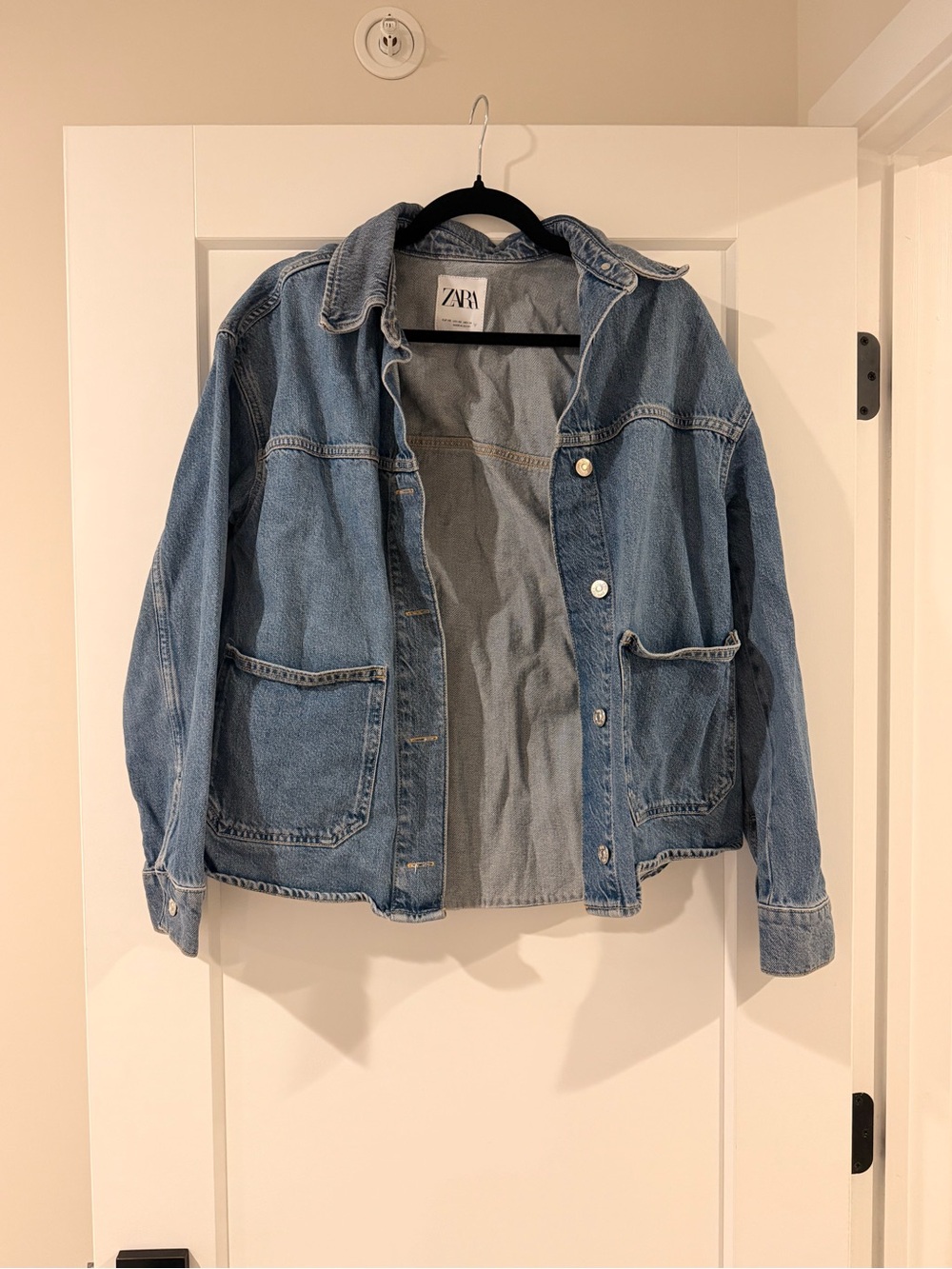 Zara denim shirt jacket